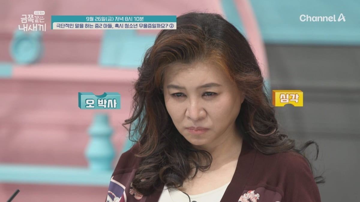사진 제공=채널A '금쪽같은 내새끼'