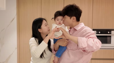 박수홍♥김다예, 11개월 딸 신체 상위 10%…"모델해도 되겠다"('행복해다홍')