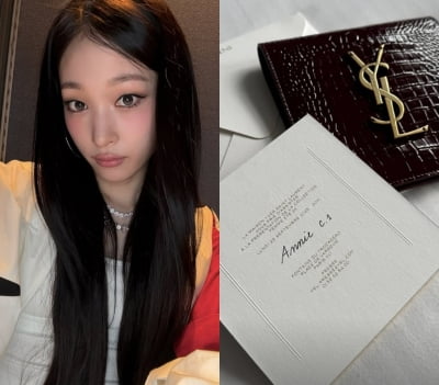 '신세계家 외손녀' 애니, 엄마가 백화점 회장인데 선물로 '미니미' 지갑