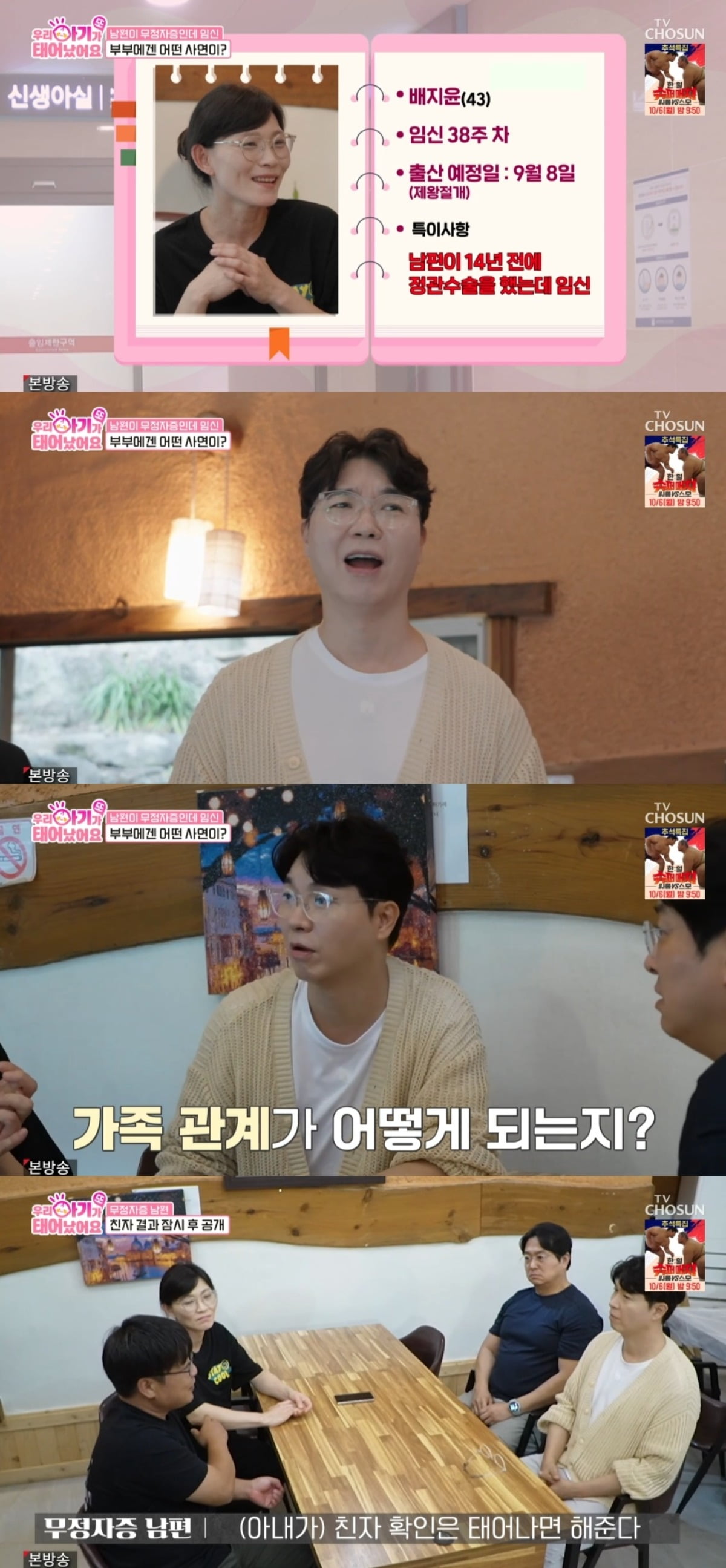 사진 = TV조선 '우리 아기가 또 태어났어요' 캡처