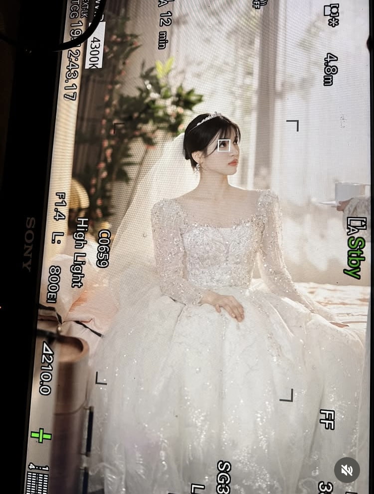 ‘유병재♥’ 이유정, 벌써 웨딩 촬영…순백의 아리따운 신부