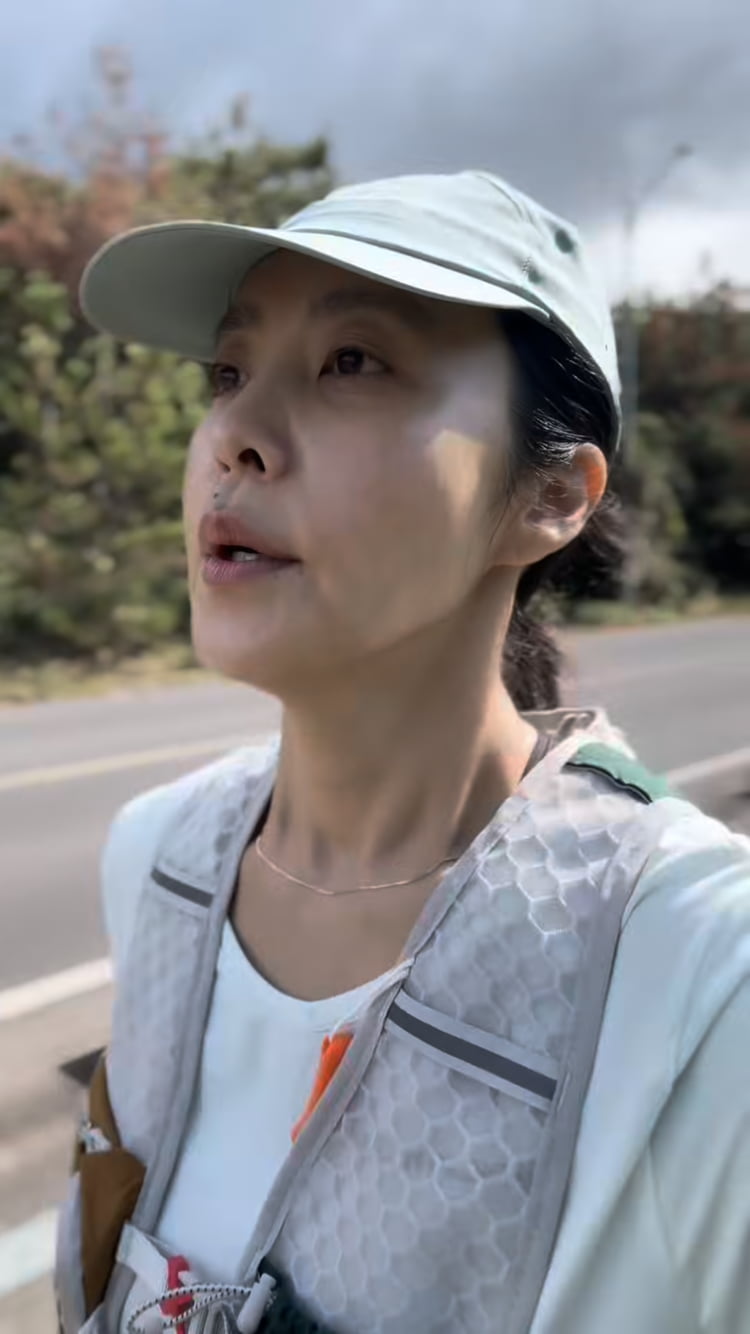 ‘14년 만에 파경’ 박지윤, 호흡 가다듬기…전문 러너도 놀랄 표정
