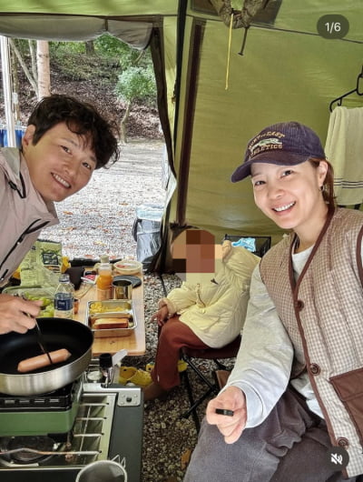 신다은, 세수도 못하고 ♥임성빈과 캠핑…꼬질꼬질해도 여배우 아우라