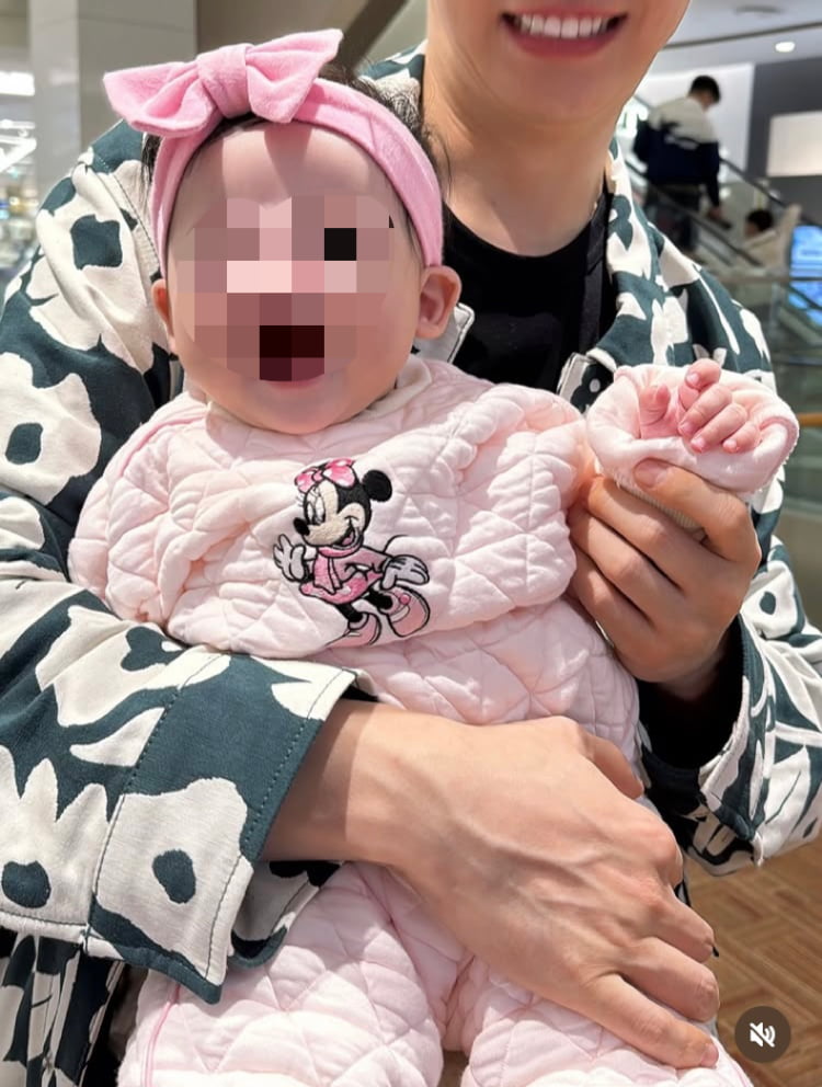 ‘이용식 사위’ 원혁, 딸과 붕어빵…눈 커져서 다행이라고