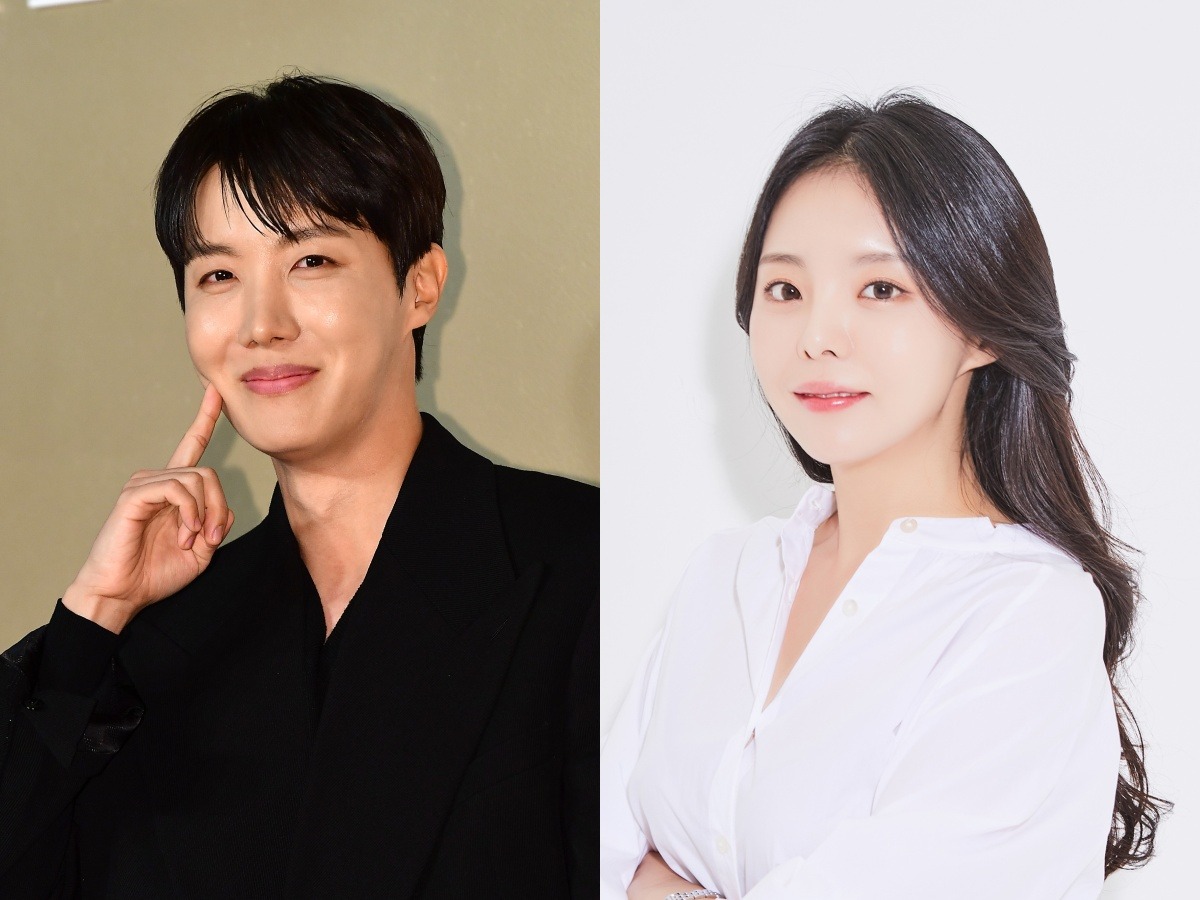 그룹 방탄소년단 제이홉, 모델 정지우/사진=텐아시아 DB, 큐브엔터테인먼트 제공