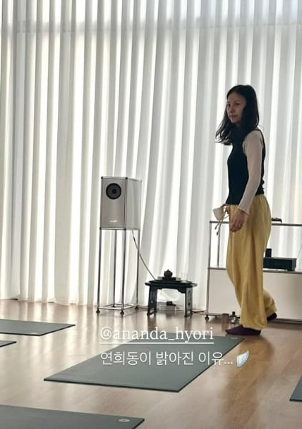 사진='아난다 효리' SNS
