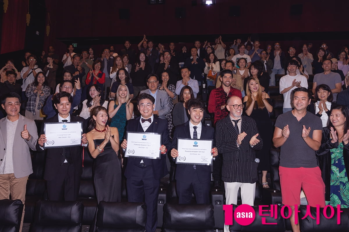 이창열 감독-김민종-예지원-강광민 대표, 영화 '피렌체' 할리우드 영화제 작품상, 감독상, 각본상 수상[TEN포토]