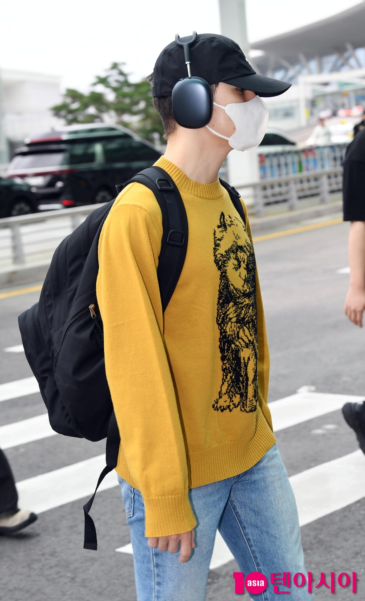 세븐틴 버논, 마스크로 가려도 가릴수 없는 콧대[TEN포토]