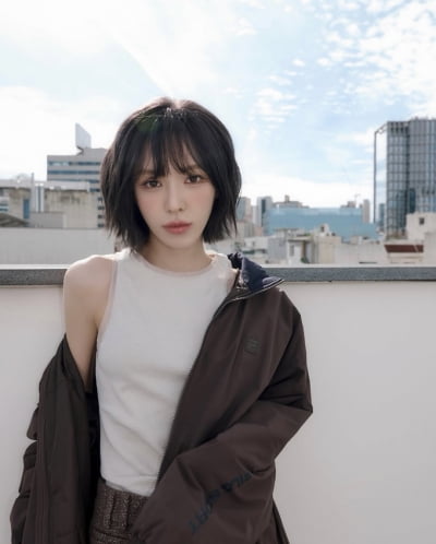 'SM과 결별' 레드벨벳 웬디, 가을 맞아 더욱 고혹해진 미모…'여신이 따로 없네'