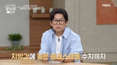 '지방간·고혈압' 강레오 셰프, "1일 1식 후 모든 수치 정상으로" ('알토란')