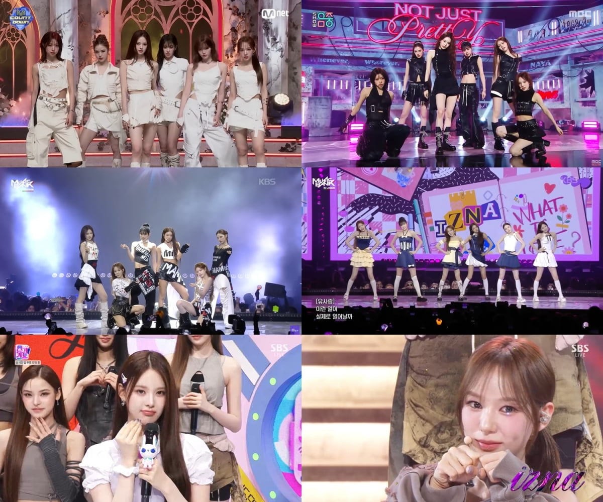 사진 = Mnet ‘엠카운트다운’, MBC ‘쇼! 음악중심’, KBS 2TV ‘뮤직뱅크 인 리스본(Music Bank in Lisbon)’, SBS ‘인기가요’ 방송 캡처