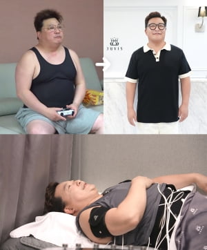 16kg 다이어트 한 윤정수, 원진서 눈에서 꿀이 뚝뚝