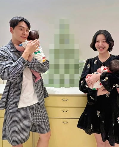 레이디제인 두 딸, 생후 3개월 만에 기부자 됐다…"모든 아가들 잘 크기 바래서"