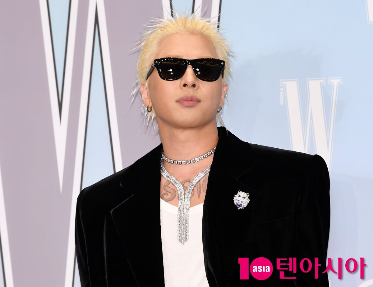 빅뱅 태양, 보석 보다 빛나는 금발헤어[TEN포토+]