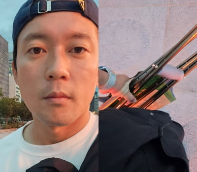 물리치료 받았던 김대호, 하루 만에 목발 들어 '다리 부상' 인증
