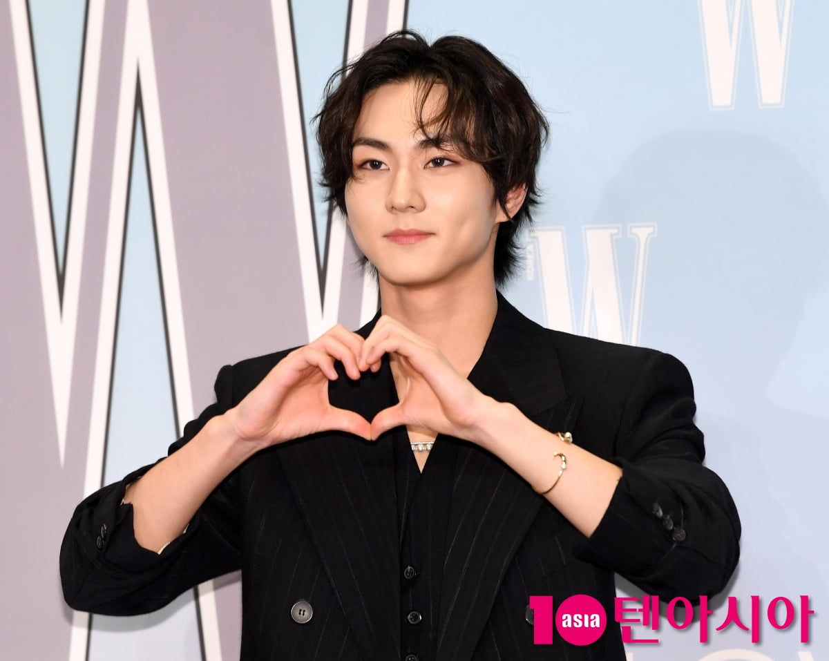 엔하이픈 정원, 빠져드는 애교장인[TEN포토]