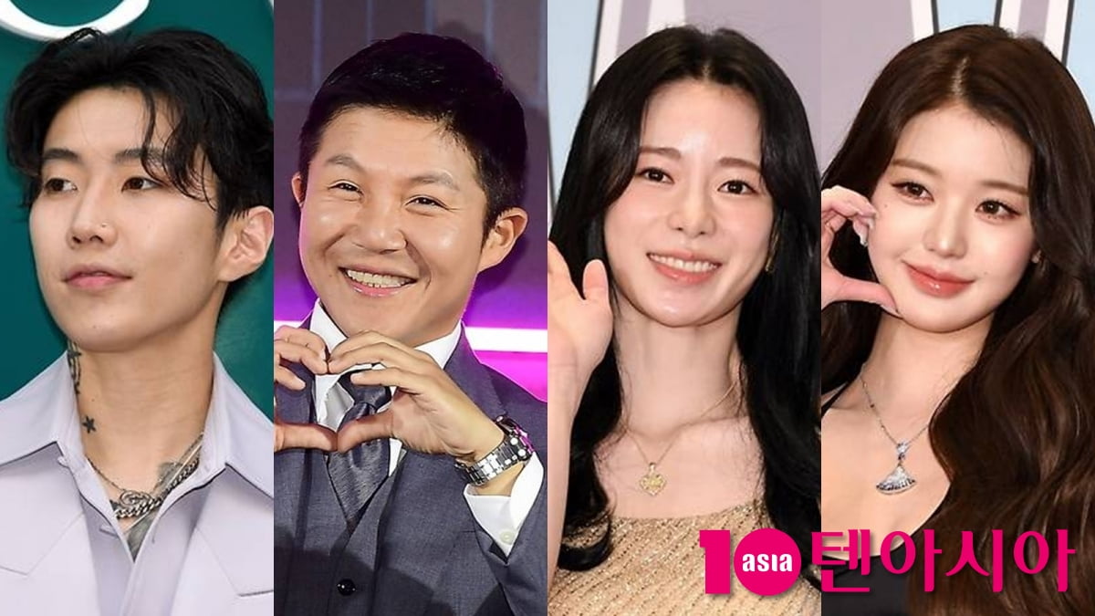박재범, 조세호, 임지연, 장원영 / 사진=텐아시아 DB