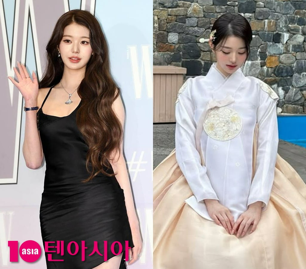 유방암 행사에서 가슴 라인 노출…장원영 "무슨 일 있었나요?" 미모 자랑