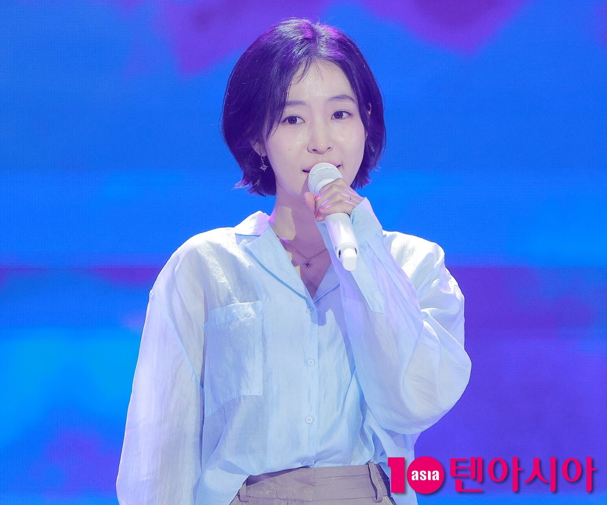 홍자, 청아한 목소리[TEN포토]