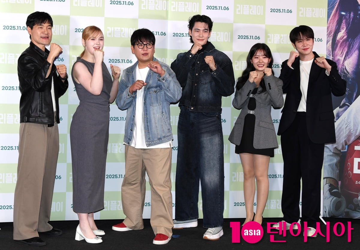 황경성 감독-조수민-김동한-손태양-김강현-마리아, '리플레이' 기대하세요[TEN포토+]