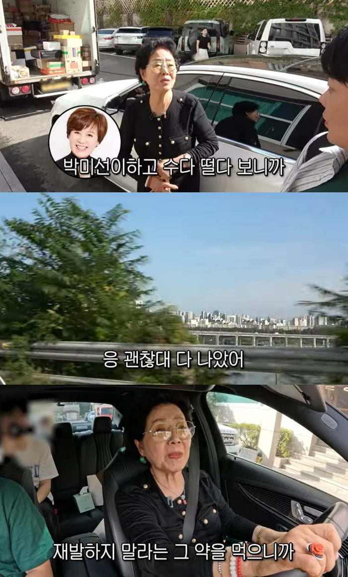 사진 = 유튜브 채널 '순풍 선우용여' 캡처