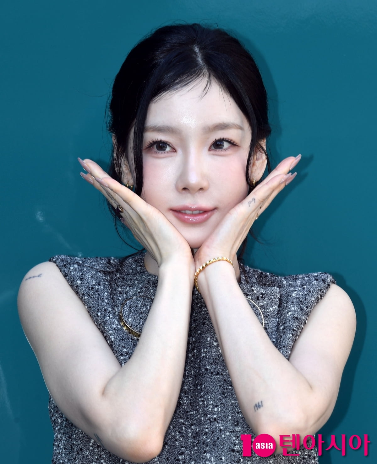 태연, 청순미 뿌리는 미소...꽃내음 가득한 매력[TEN포토+]