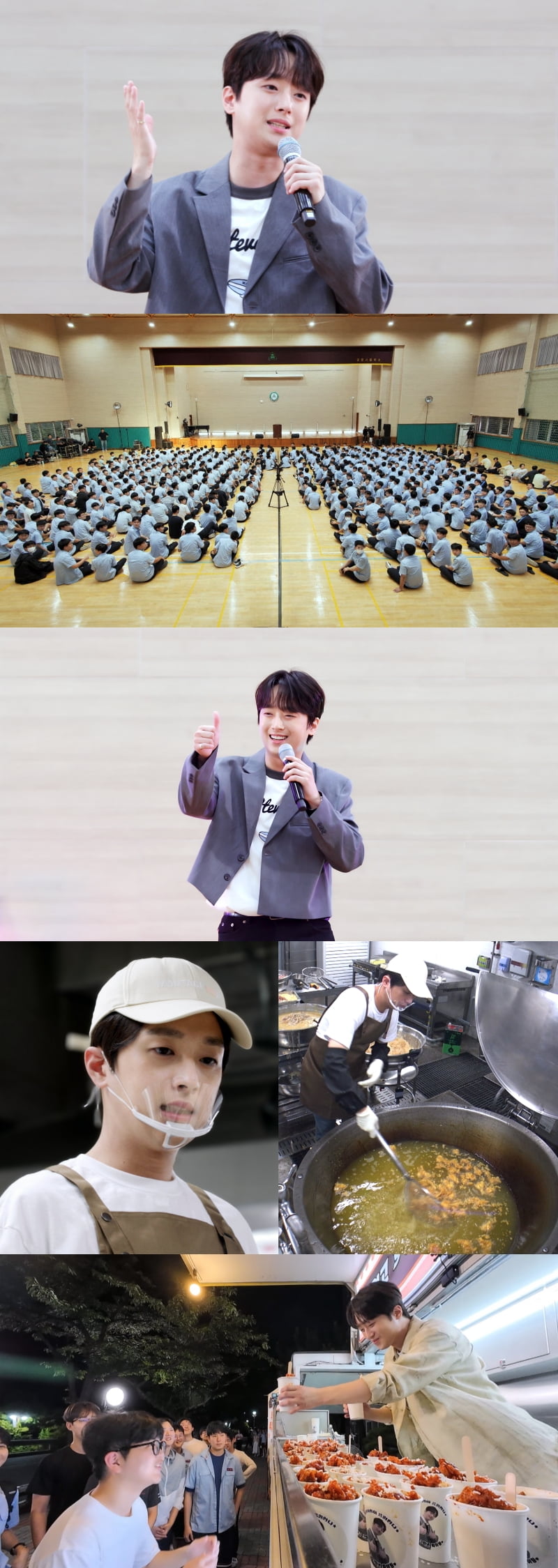 이찬원, 고교 내내 '전교 1등'이라더니…모교 수험생 위해 나섰다 "데뷔 후 가장 떨려" ('편스토랑')