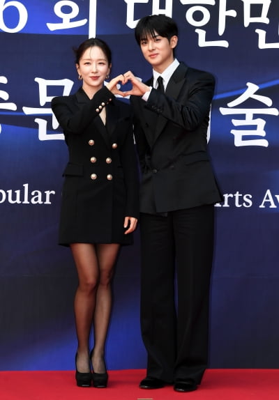 박선영-김민규, 대중문화예술상 2MC[TEN포토+]