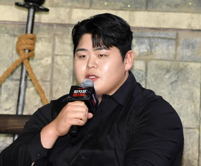 씨름선수 김민재, OTT 출연 믿겨지지 않아[TEN포토]
