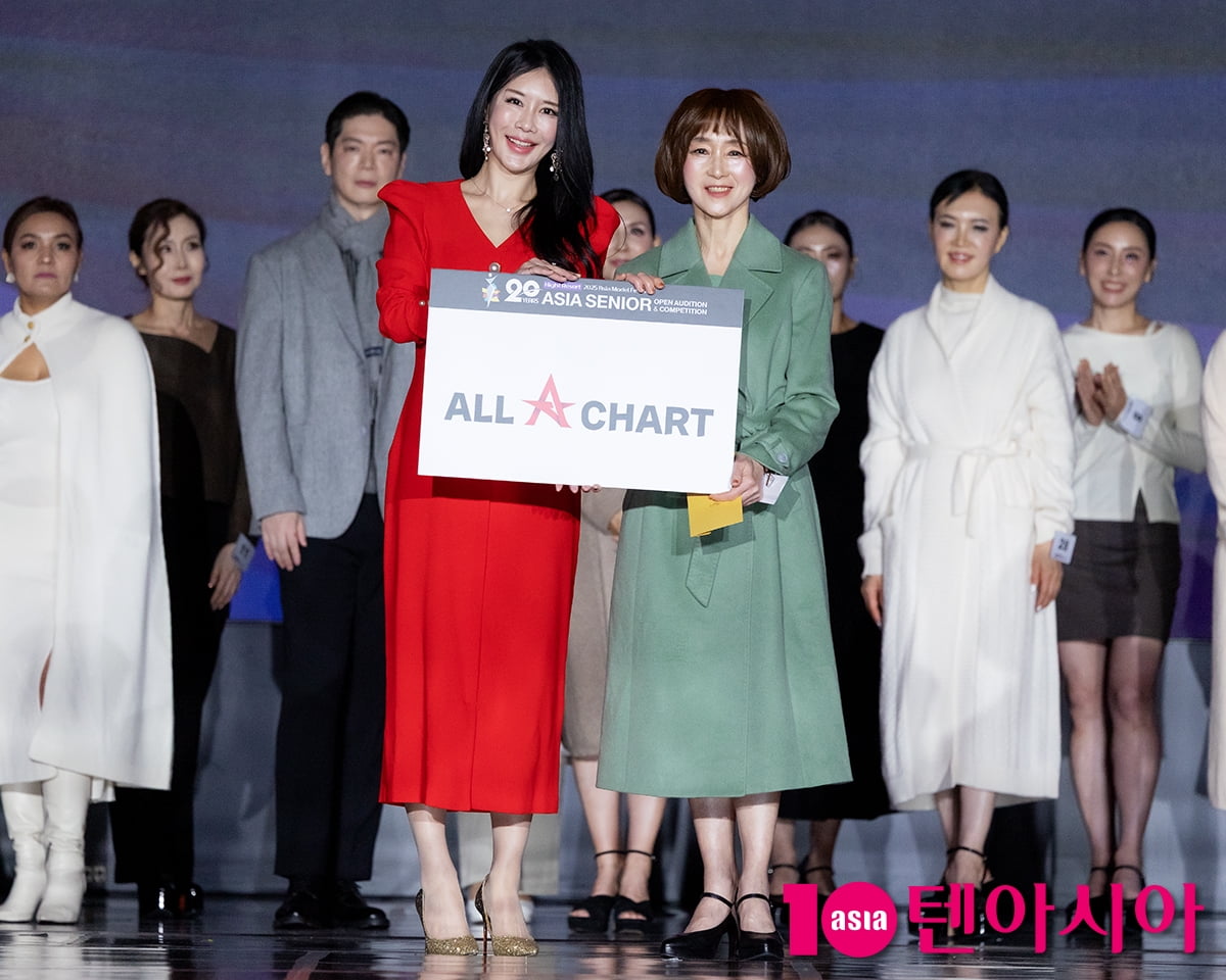 정욱희, 아시아시니어 올챠트상 수상[TEN포토]