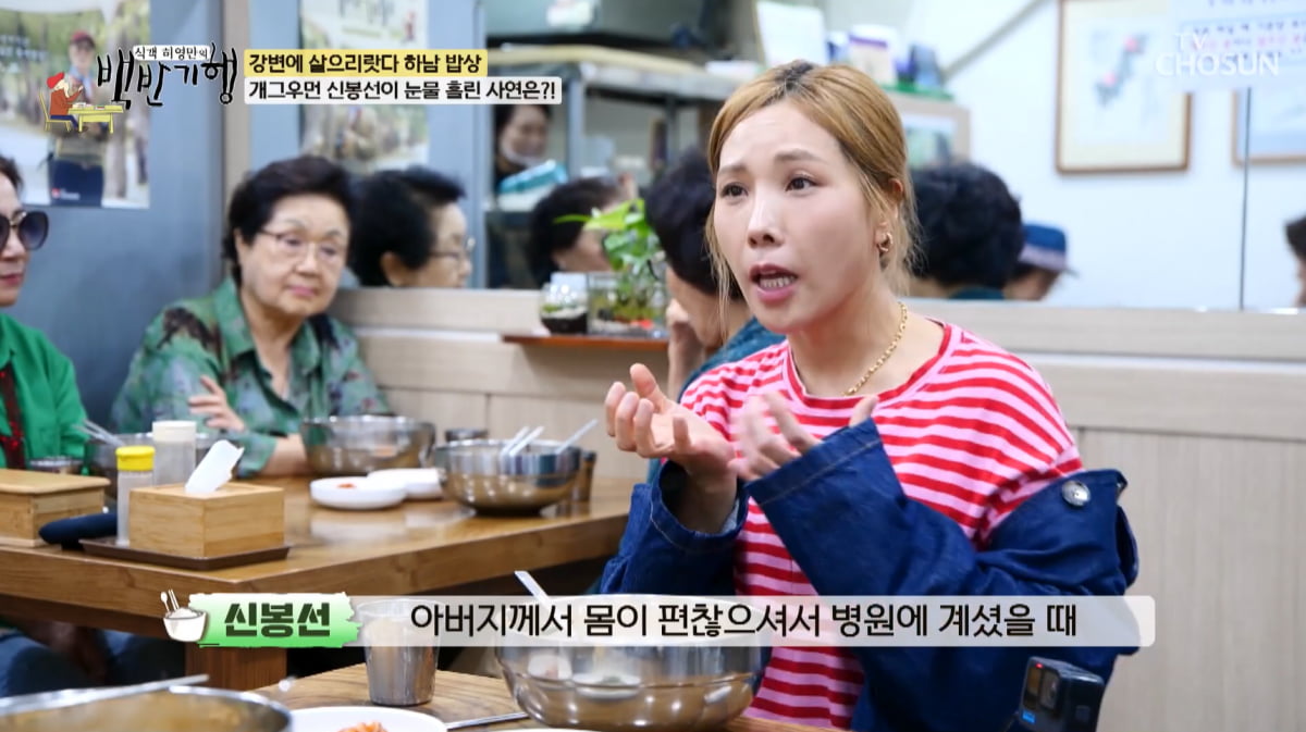 신봉선, 부친상 11년 만에 털어놓은 심정…"병상서 '대화가 필요해' 보며 웃으셨다"