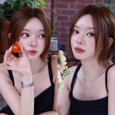 얼굴에 뭘한거야…AOA 출신 초아, 확 달라진 외모에 이지혜도 "왜일까"