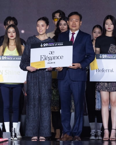 Lutsaikhan Enkhjin, '2025 하이원리조트 아시아모델페스티벌-페이스 오브 아시아 엘레강스파리상' 수상[TEN포토]