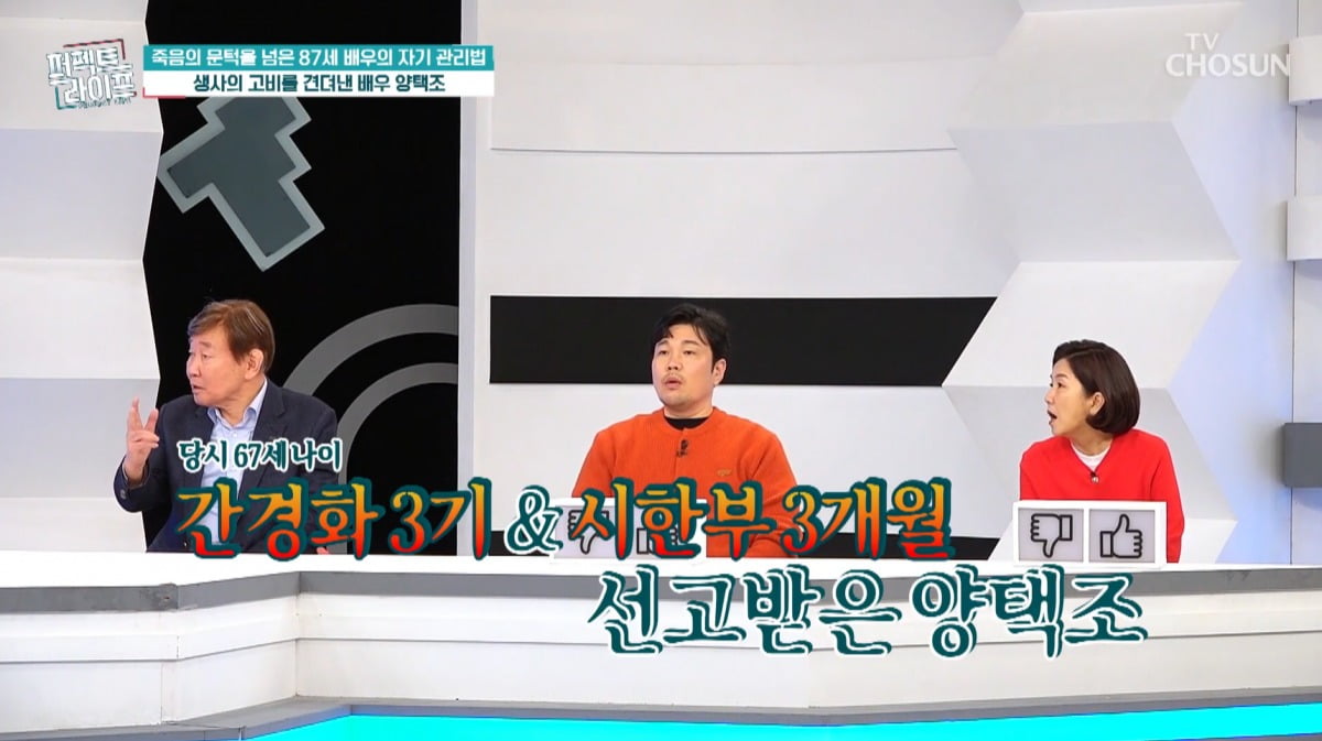 사진=TV CHOSUN '퍼펙트 라이프' 방송 캡처