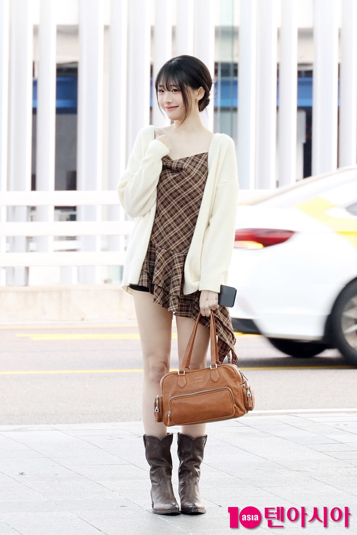 QWER 히나, 아침부터 안구정화[TEN포토]