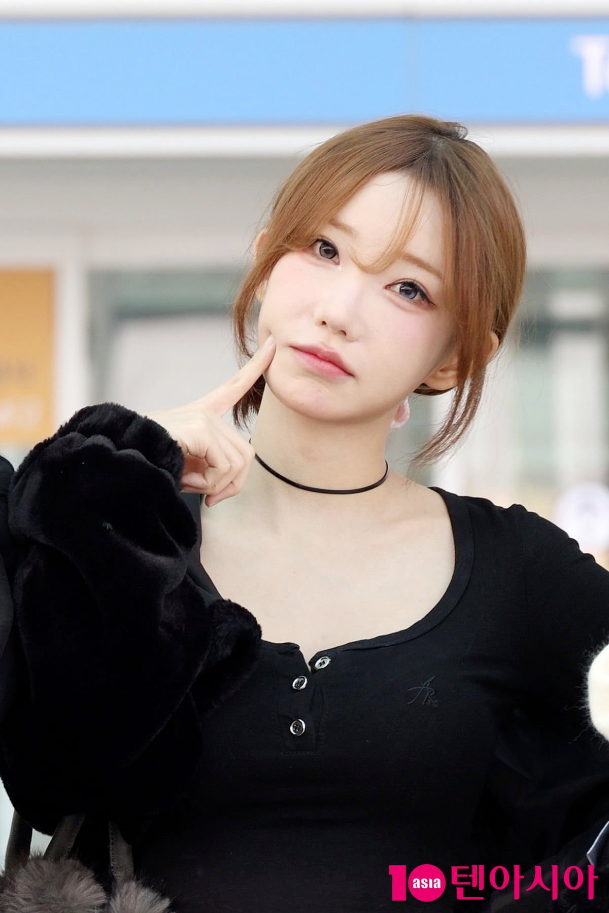 QWER 마젠타, 미모에 녹는다[TEN포토]