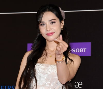 김미소, 우아한 화이트 드레스[TEN포토+]