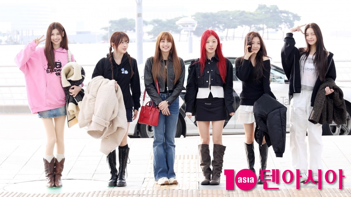 앳하트, 글로벌 행보 시작! 미국行 출국 현장[TEN포토]