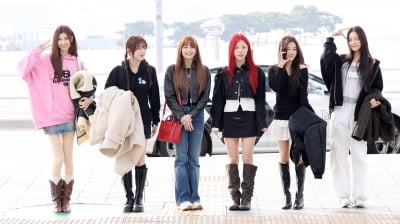 앳하트, 글로벌 행보 시작! 미국行 출국 현장[TEN포토]