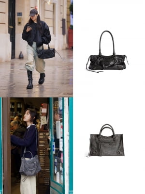 올데이 프로젝트 애니 멋쁨 패션, 발렌시아가 르 시티 이스트-웨스트 백