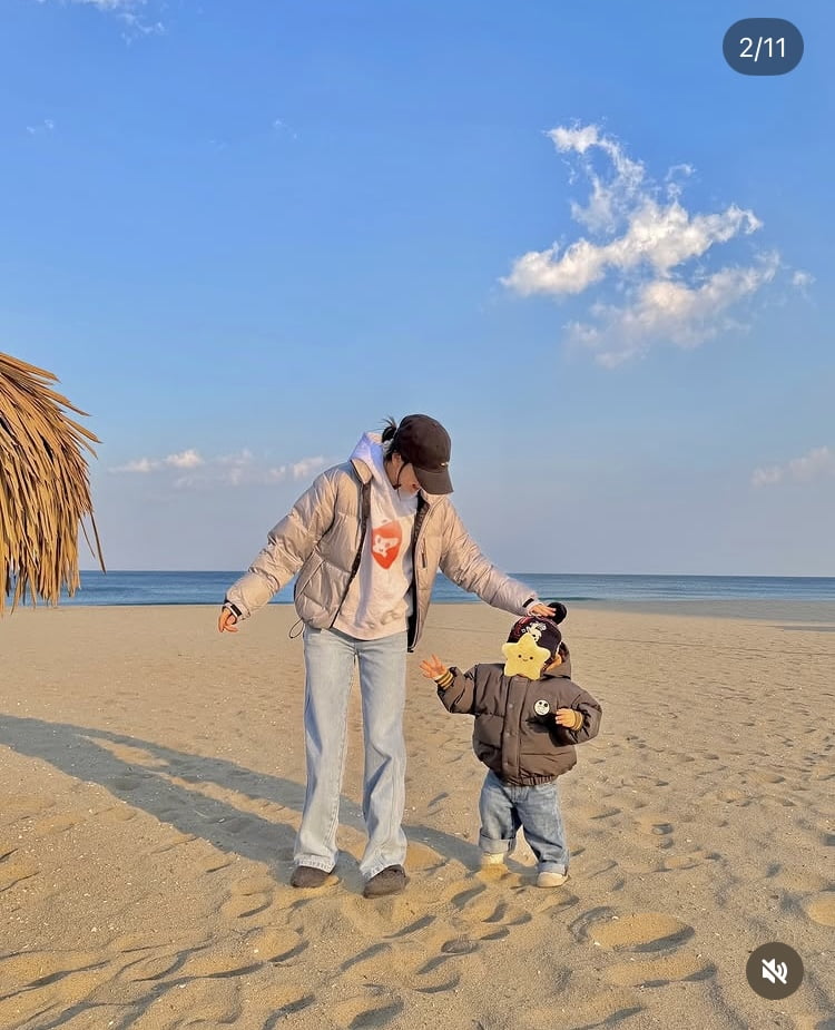손연재, 72억원 대저택 떠나 강원도로…2세와 함박웃음