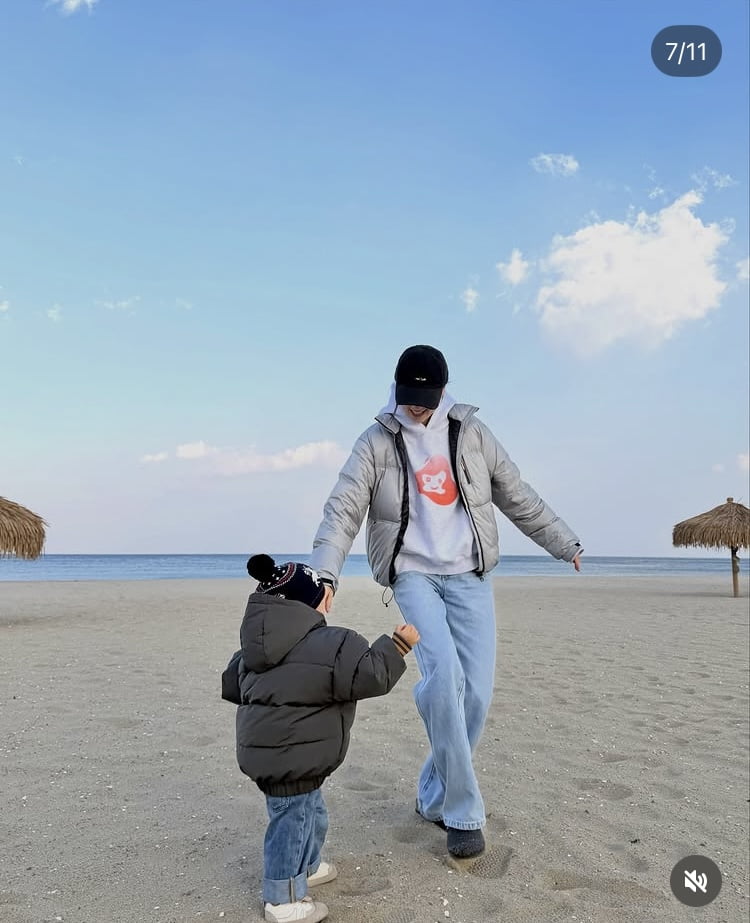 손연재, 72억원 대저택 떠나 강원도로…2세와 함박웃음