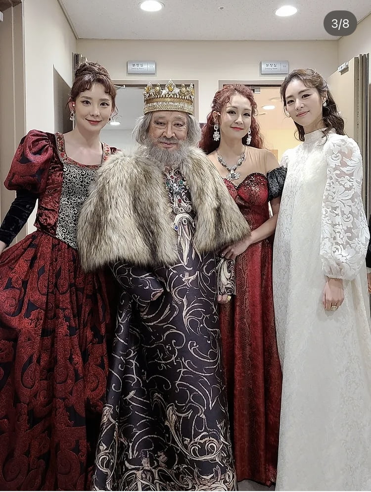 오정연, 4년 전 이순재와 연극 인연…“R.I.P 리어왕”