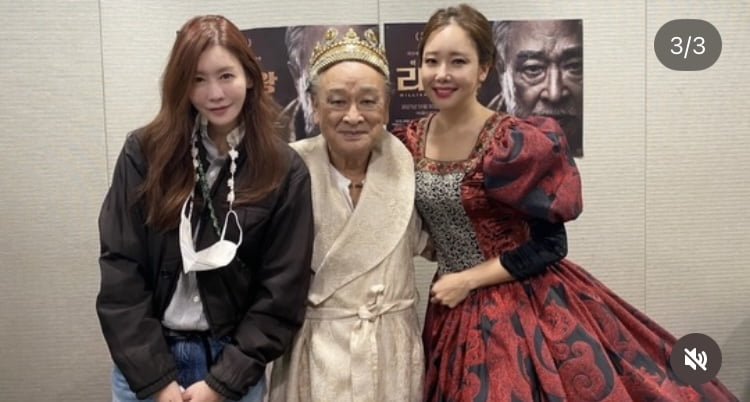 故이순재, 골프치는 모습 보니…김정은과 명랑 라운딩