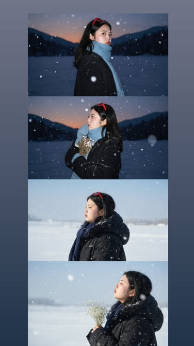 박서진 女동생, AI 필터 입히니 딴 사람…어플의 힘 대단하네