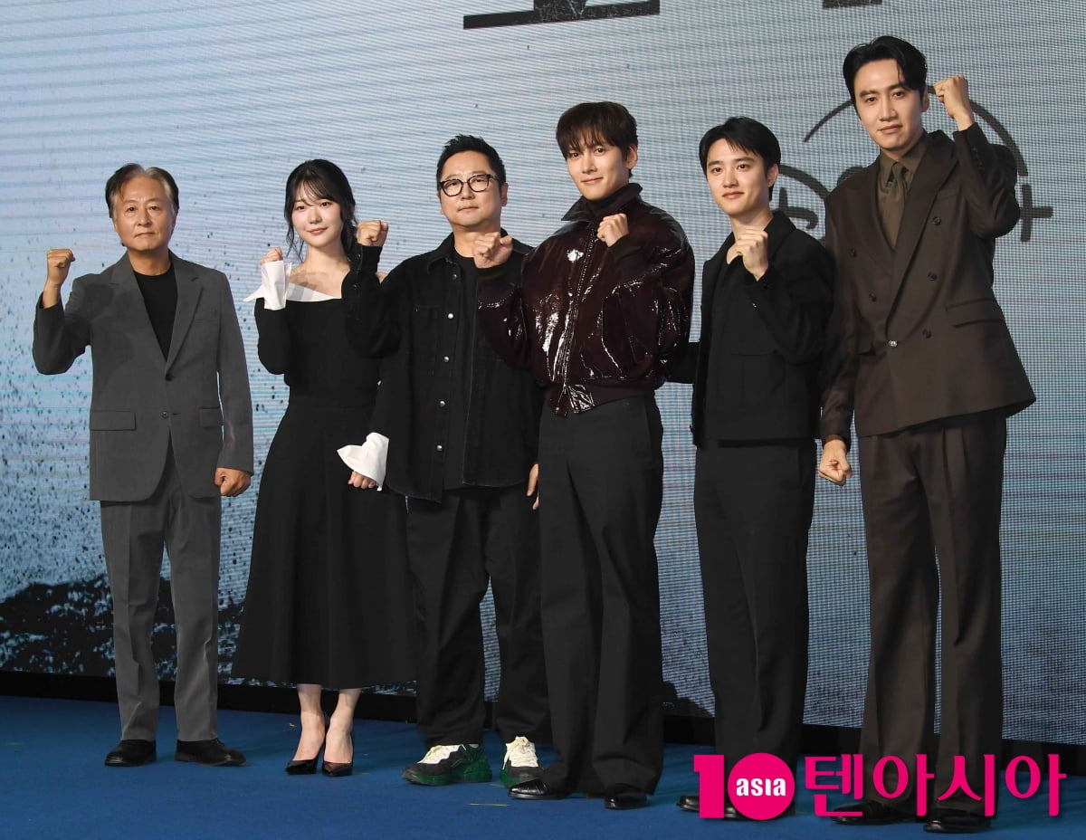 지창욱-도경수-김종수-조윤수-이광수, 조각도시 파이팅![TEN포토+]