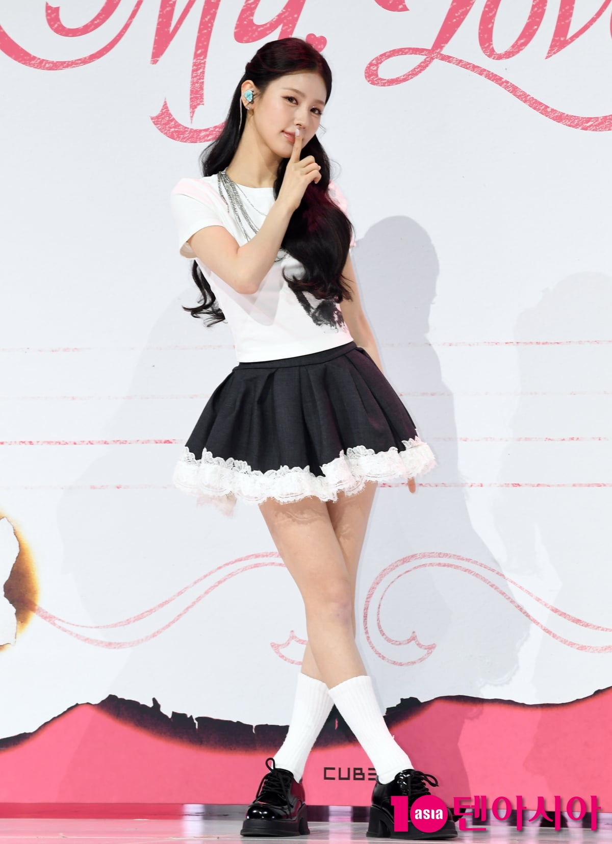 아이들 미연, 어떻게 봐도 예쁨 한가득 [TEN포토+]