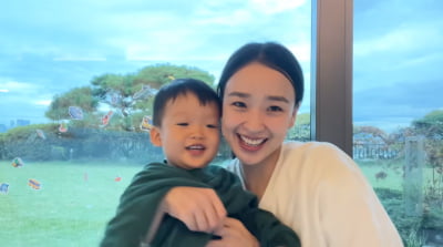 손연재, 1살 子 영재성 자랑 "원래 천재인데, 협조 안 해줘"