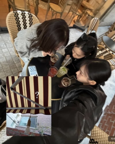 "어떻게 친해진 거야?" 연예계 의외의 친분 공개…한수아·카리나·류진, MZ 우정 자랑