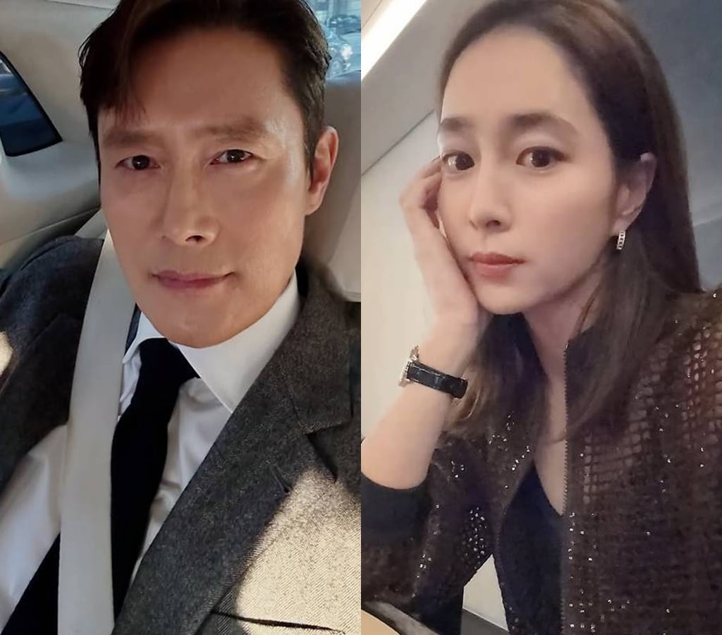 사진=이병헌, 이민정 SNS